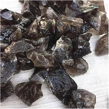Smoky Qtz Rough (India) - 200g (6-9pc) Smoky Qtz Rough (India) - 200g (6-9pc)
